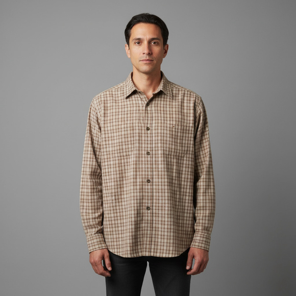 Levi's Other - Levis Red Tab Plaid Shirt Cabincore Americana Mens XL Red Brown